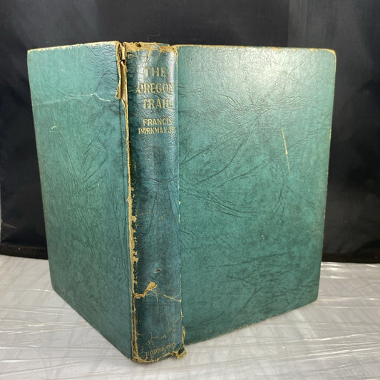 The Oregon Trail Francis Parkman JR Art-type Edition RARE Blue Leather Antique