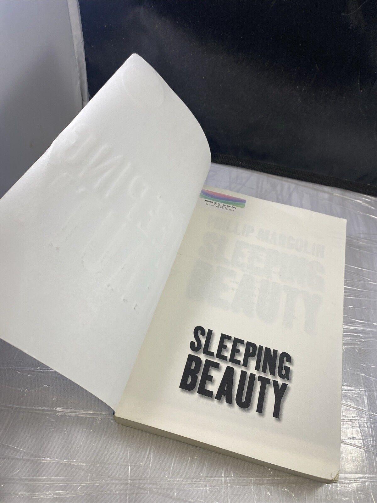 Sleeping Beauty by Margolin, Phillip PAPERBACK FIRST PRINTING EDITION