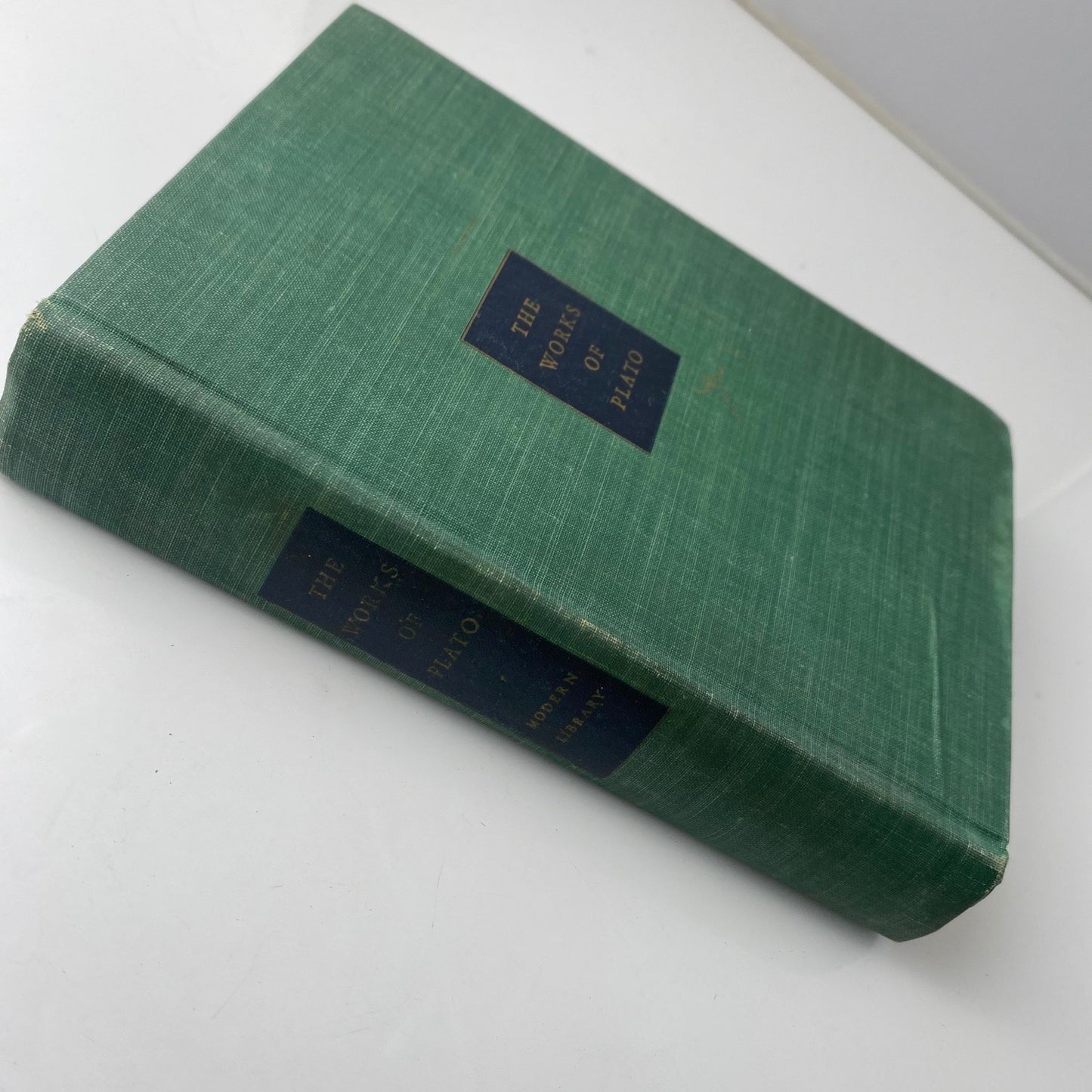 The Works of Plato Edwin Modern Library 1928 Hardcover Philosophy