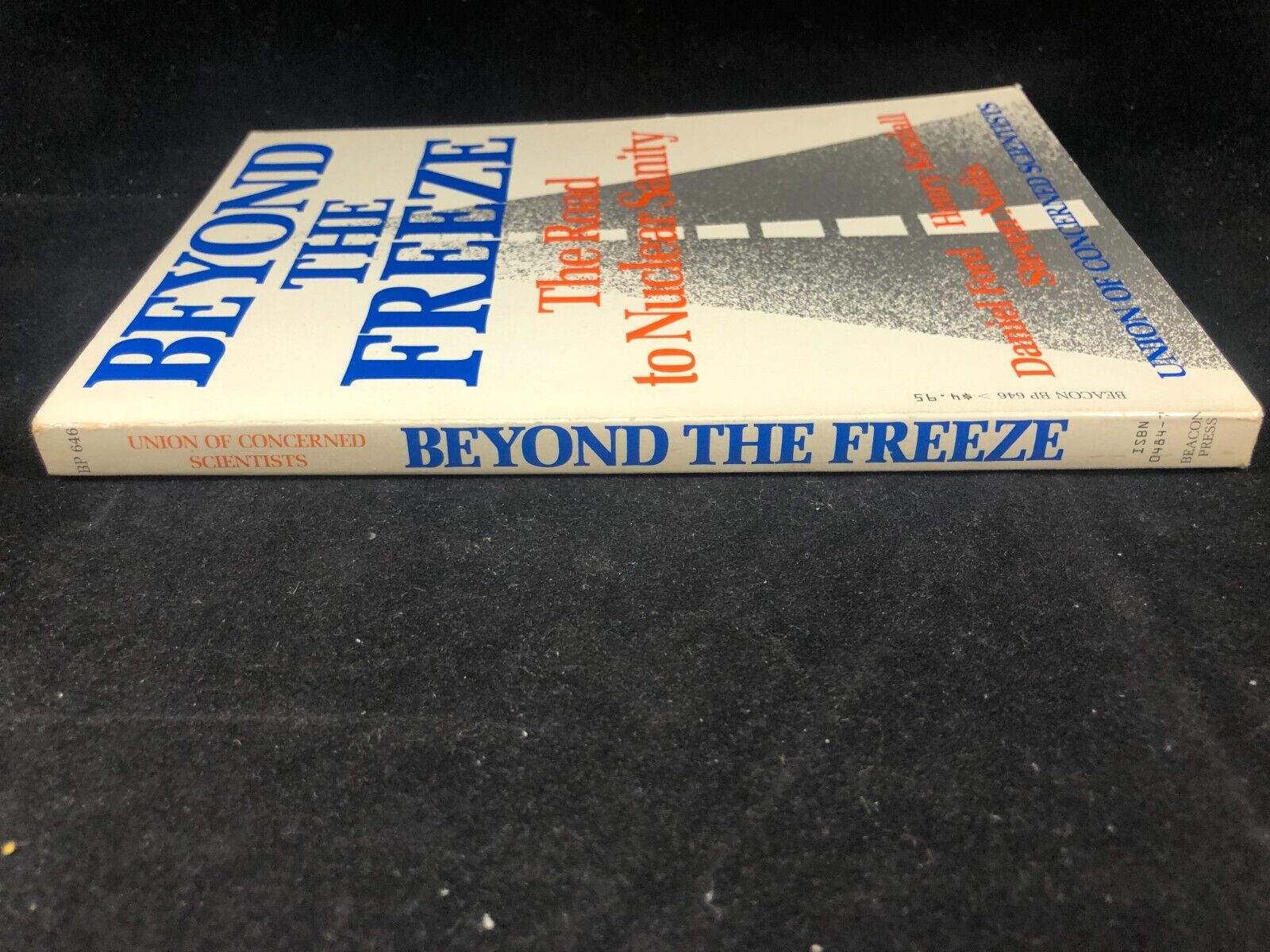 Beyond the Freeze: The Road to Nuclear Sanity by Ford, Daniel F.