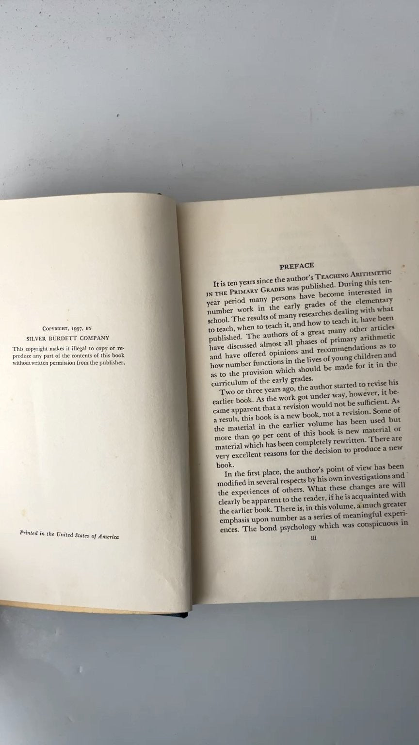 Teaching Arithmetic in the Elementary School Volume I Robert Lee Morton 1937