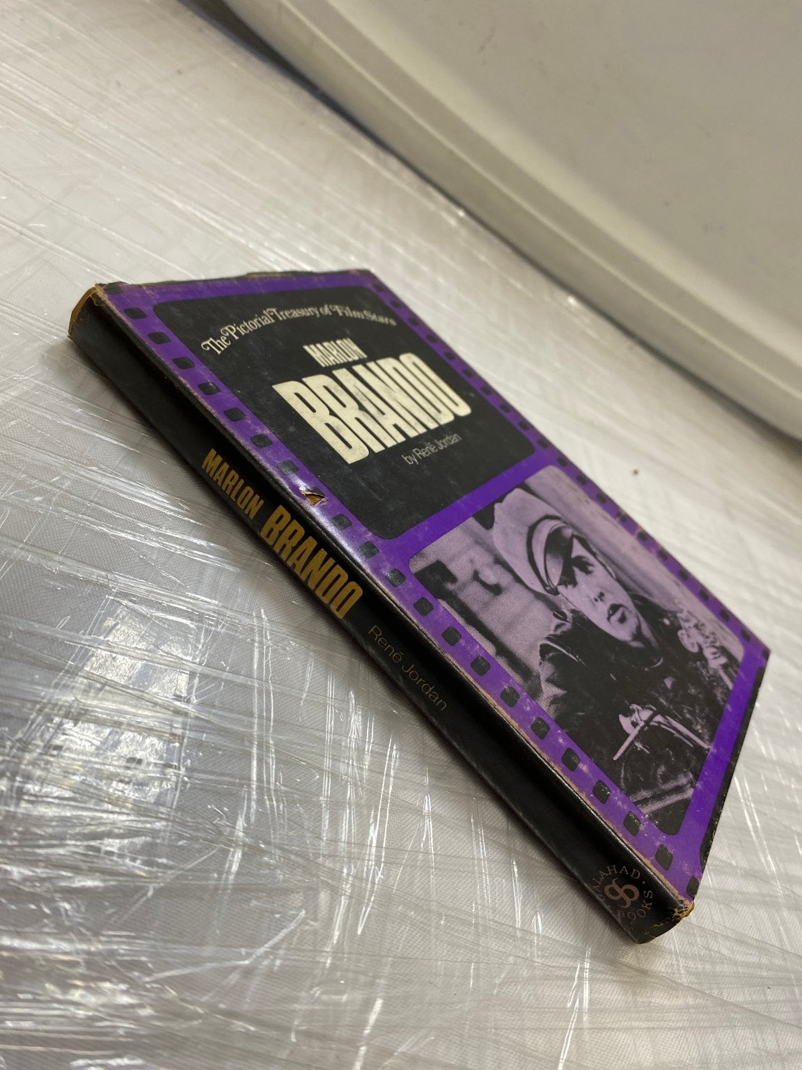 Marlon Brando René Jordan 1973 First Edition Film Star Biography Galahad