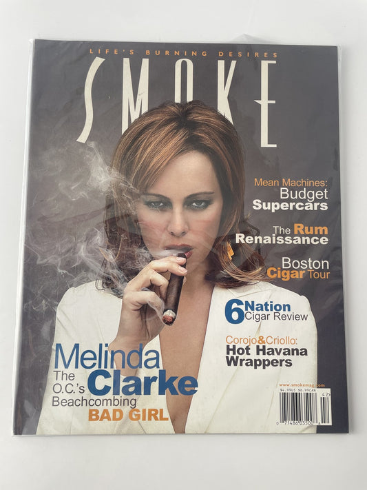 Vintage Smoke Magazine Spring 2004 Melinda Clarke Cigar Cars Rum Supercars Revie