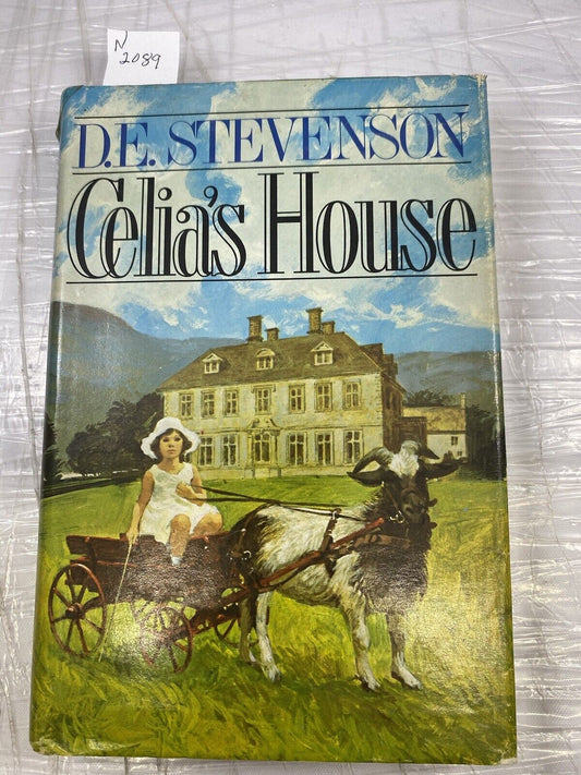 D.E. Stevenson Celia’s House ~ 1977 Vintage Hardcover Family Bookshelf Ed Novel