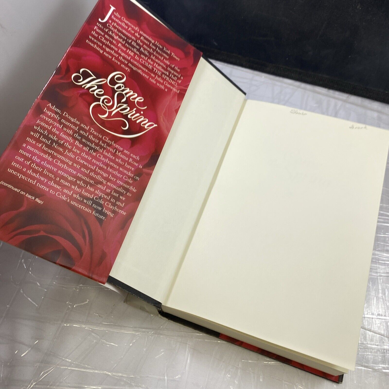 Come the Spring by Julie Garwood (1997, Hardcover) Pocket Books Book Club Ed