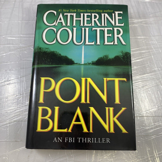 Catherine Coulter, "Point Blank" FBI Suspense, Hardcover, Good Condition (241)