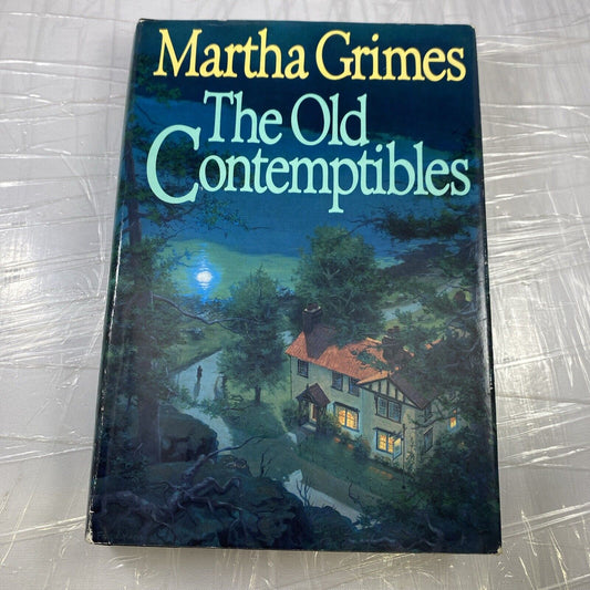 The Old Contemptibles by Martha Grimes (1991, Hardcover) Richard Jury series BCE