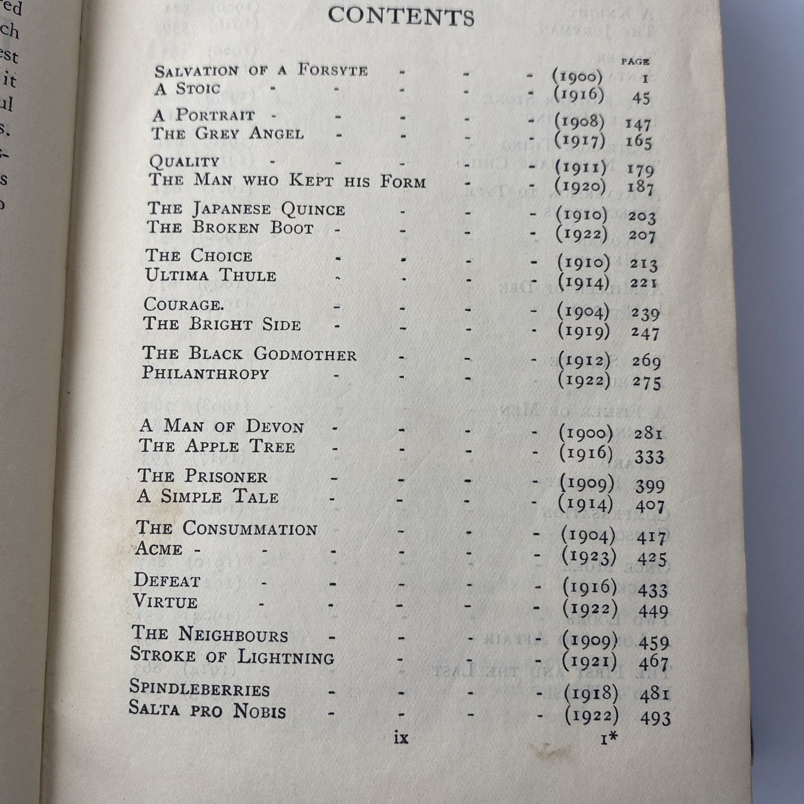 Caravan, John Galsworthy. 1925 1st Edition. Leather Binding Antique Literature