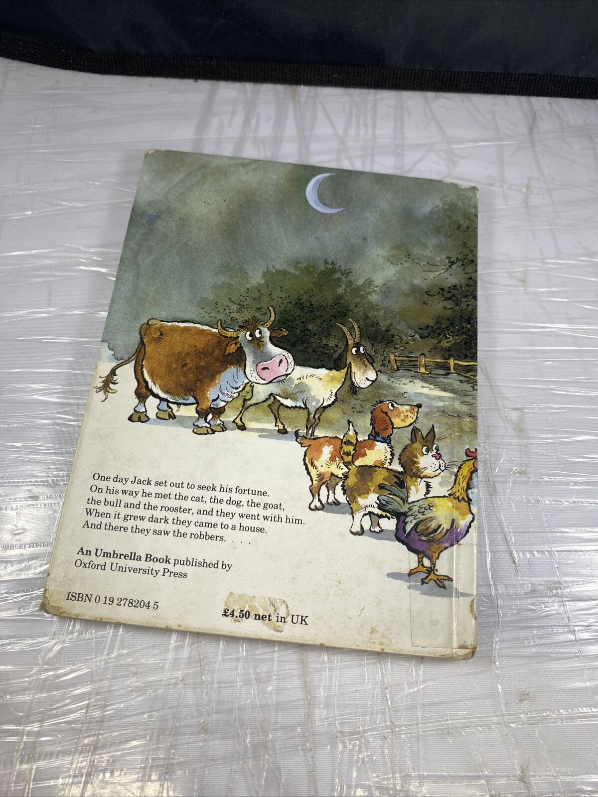 Jack and the Robbers By Jill Bennett, Val Biro. Rare Vintage Kids Book