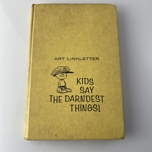 1958 Art Linkletter Kids Say the Darnest Things Charles M Schulz / Walt Disney
