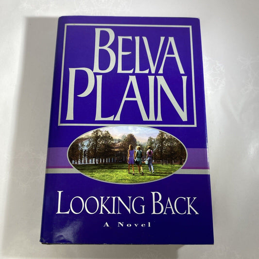 Looking Back By Belva Plain HC 2001 Unmarked Book Club Edition VG Novel