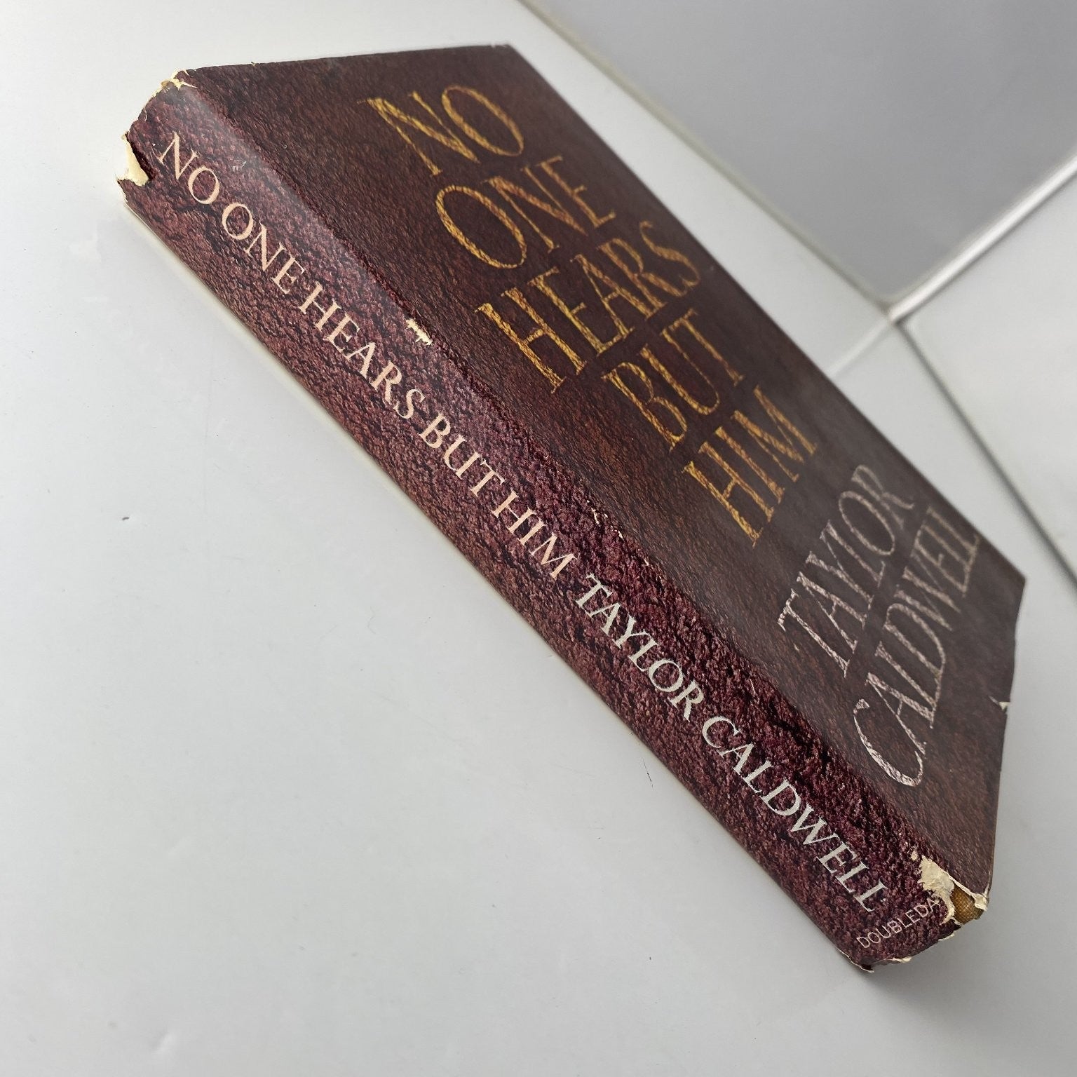 No One Hears But Him Taylor Caldwell 1966 First Edition Doubleday