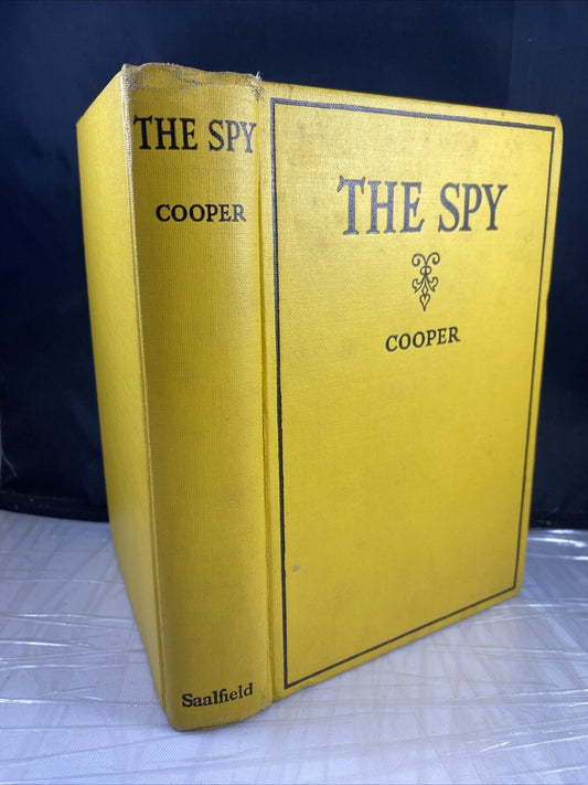 The Spy by James Fenimore Cooper 1936 Hardcover Vintage 30s Classic Novel