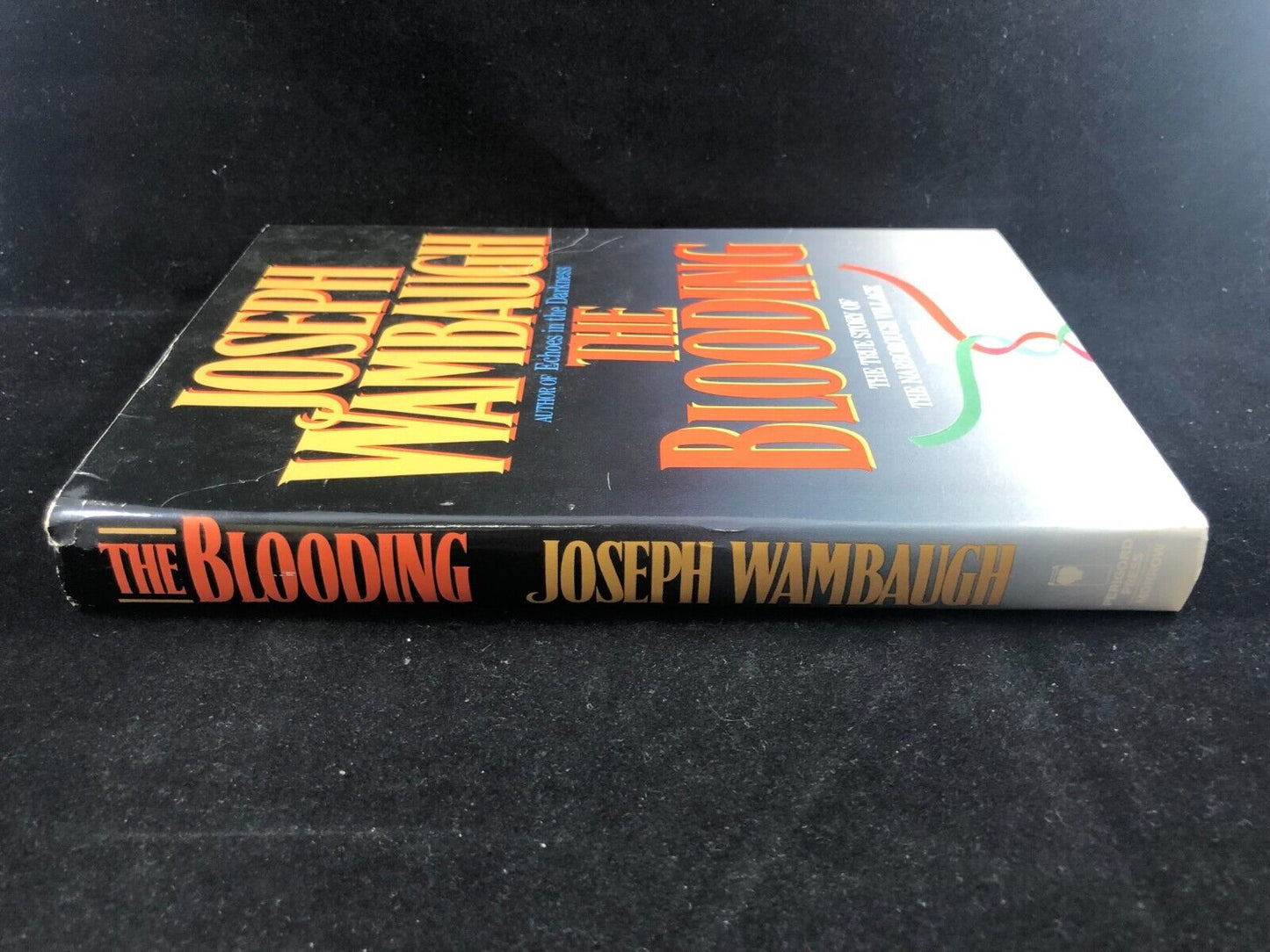 THE BLOODING by Joseph Wambaugh - 1989 HC/DJ ~ Book Club Edition