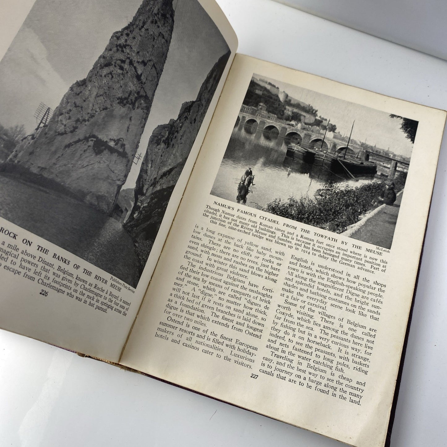 Lands And Peoples Vol 1 British Isle And West Europe Grolier Vintage 1963 Rough