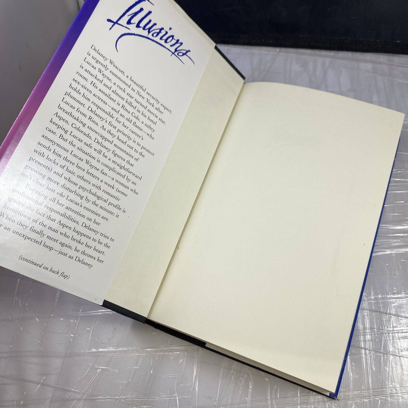 Illusions by Janet Daily (1997, Hardcover) VERY NICE Vintage Novel Book Club Ed