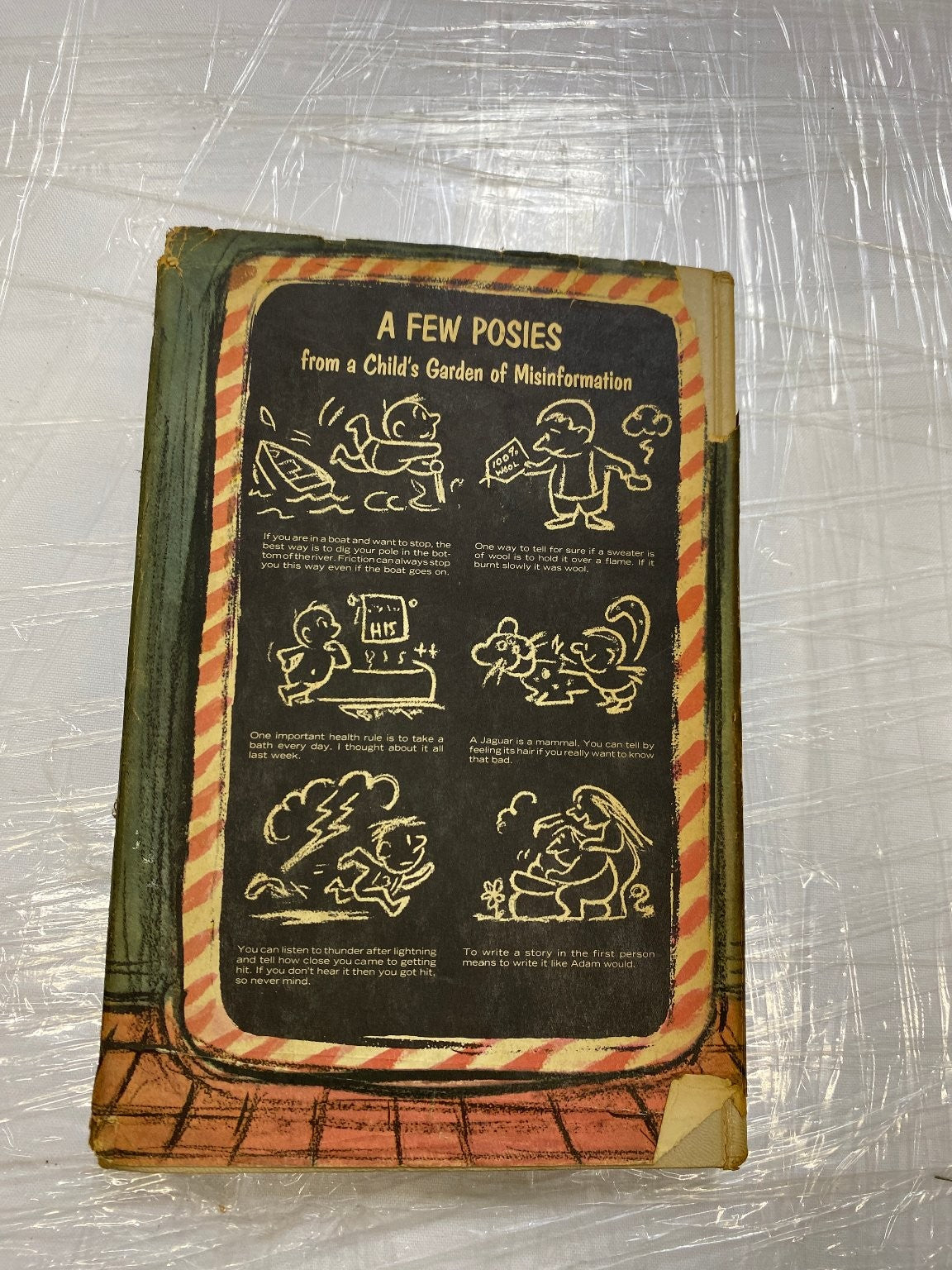 Kids Sure Rite Funny Art Linkletter 1962 Book Club Edition Humor