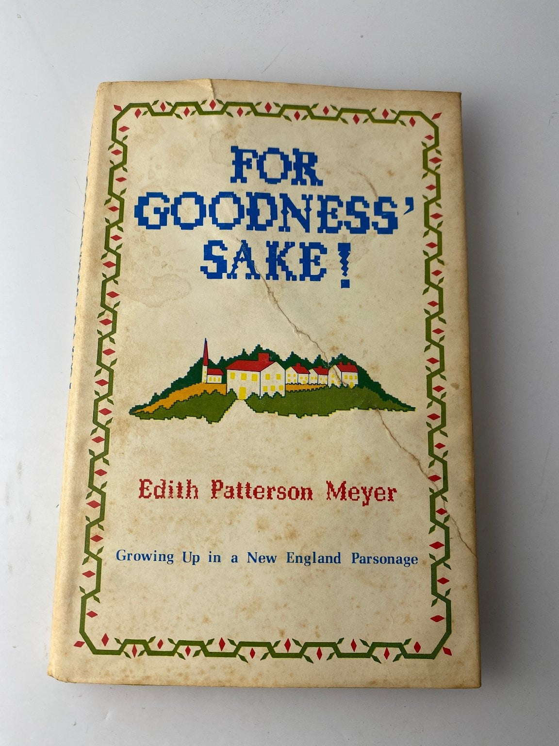 For Goodness' Sake! Edith Patterson Meyer 1973 Autobiography Abingdon