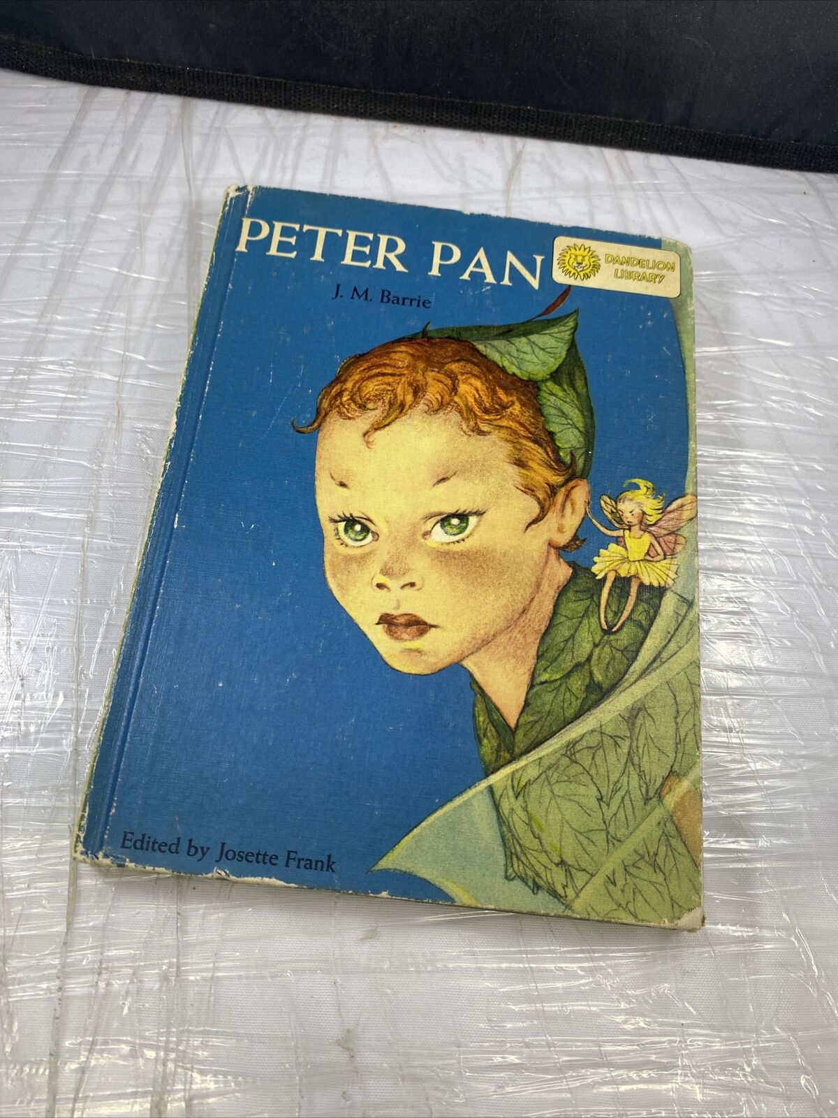 Vintage 1957 PETER PAN and 1955 ALICE IN WONDERLAND Dual Book, Dandelion Library