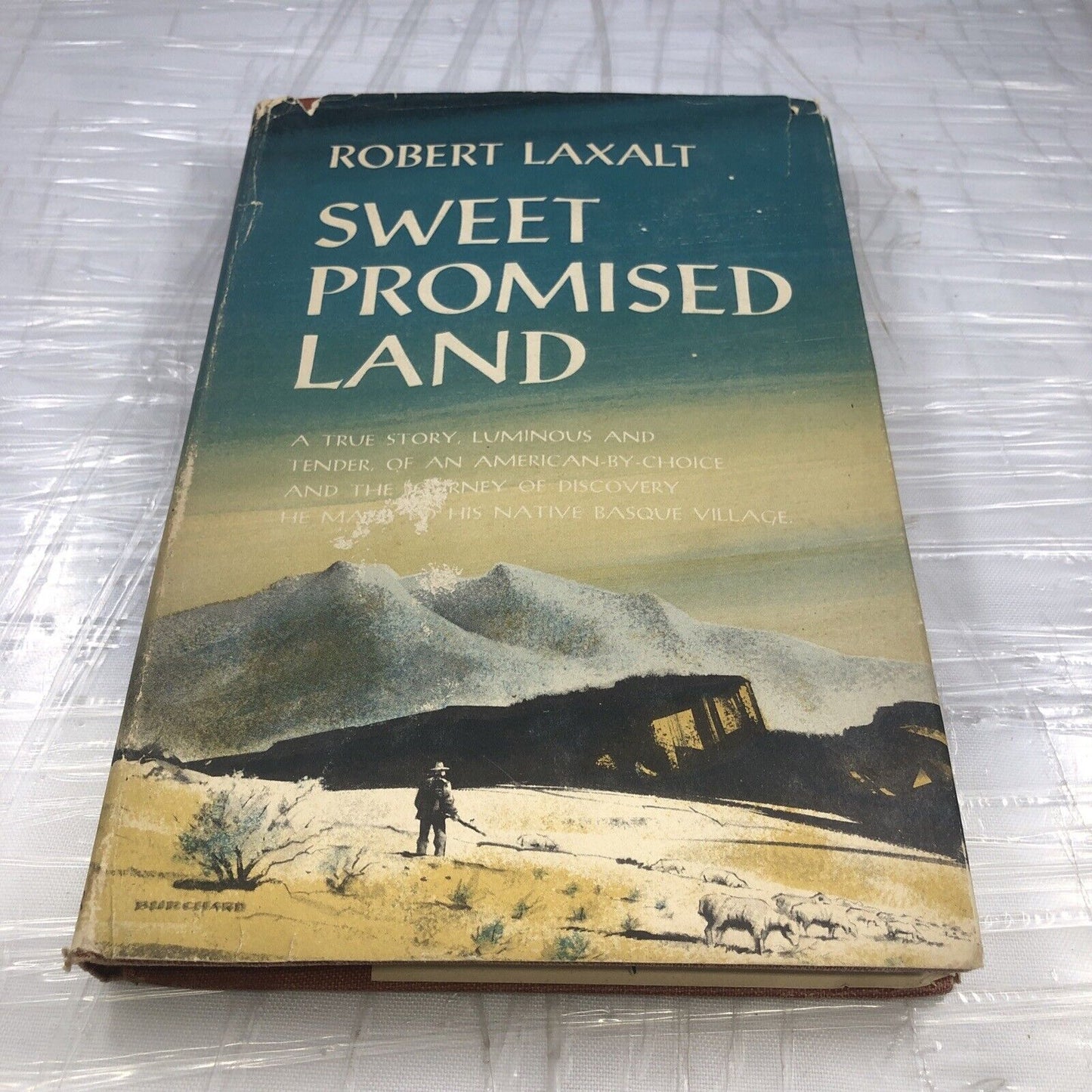 Vintage Country Fiction Sweet Promised Land Robert Laxalt 1957 Book Club Edition