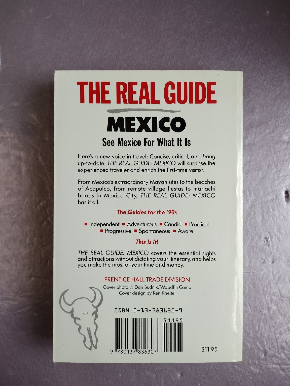 The Real Guide Mexico John Fisher 1990 Travel Guide Prentice Hall Paperback