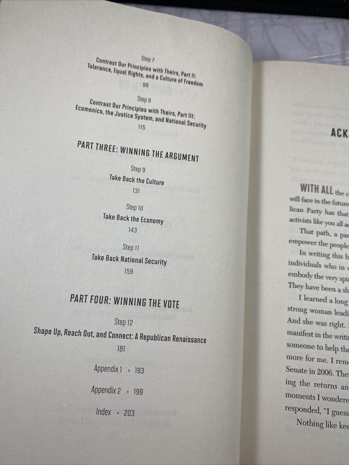 Right Now 12 Step Program Defeat Obama Agenda Michael Steele 2010 HC SIGNED