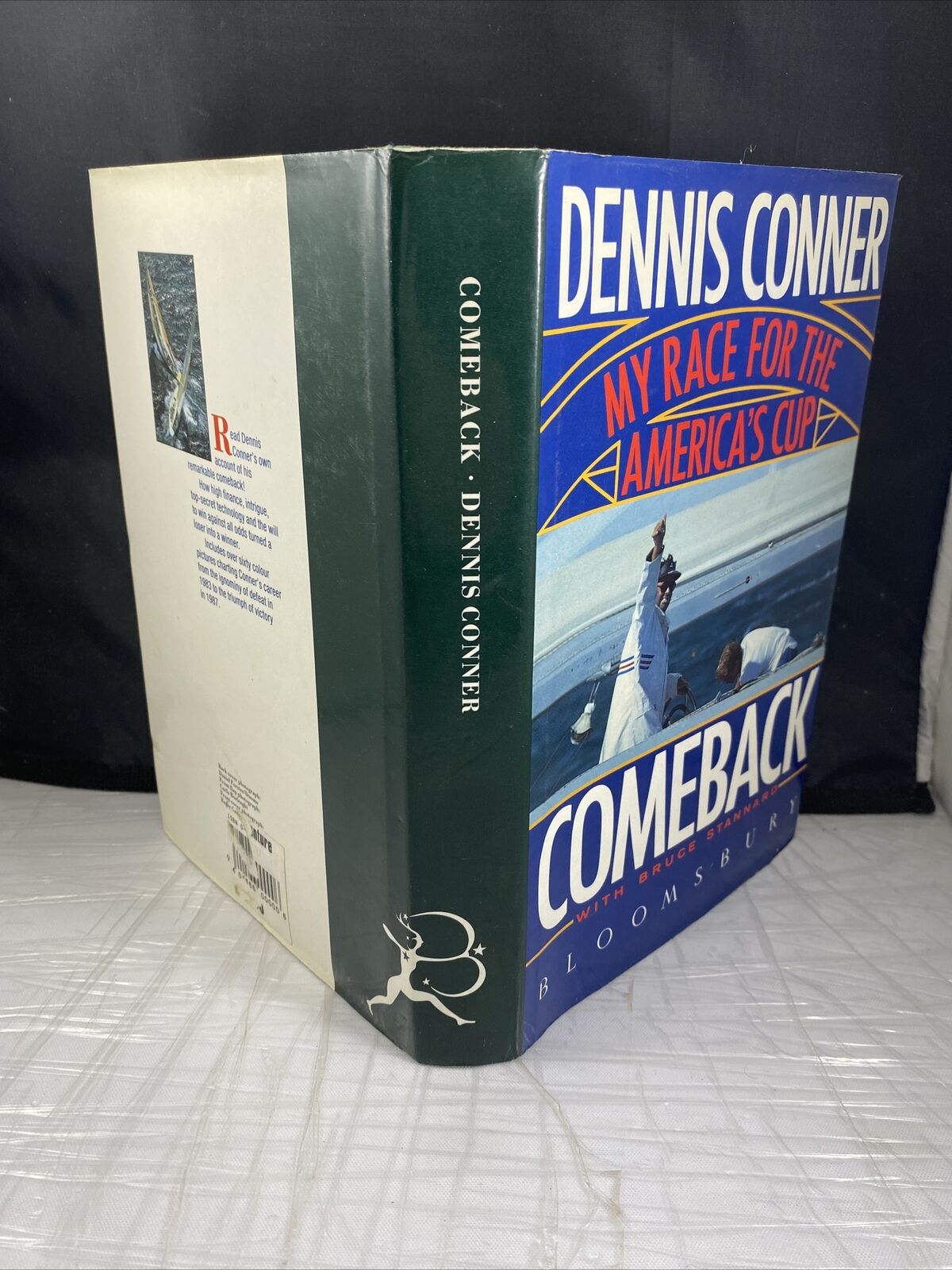 Comeback My Race for the America's Cup Dennis Conner Rare First UK Print Sailing
