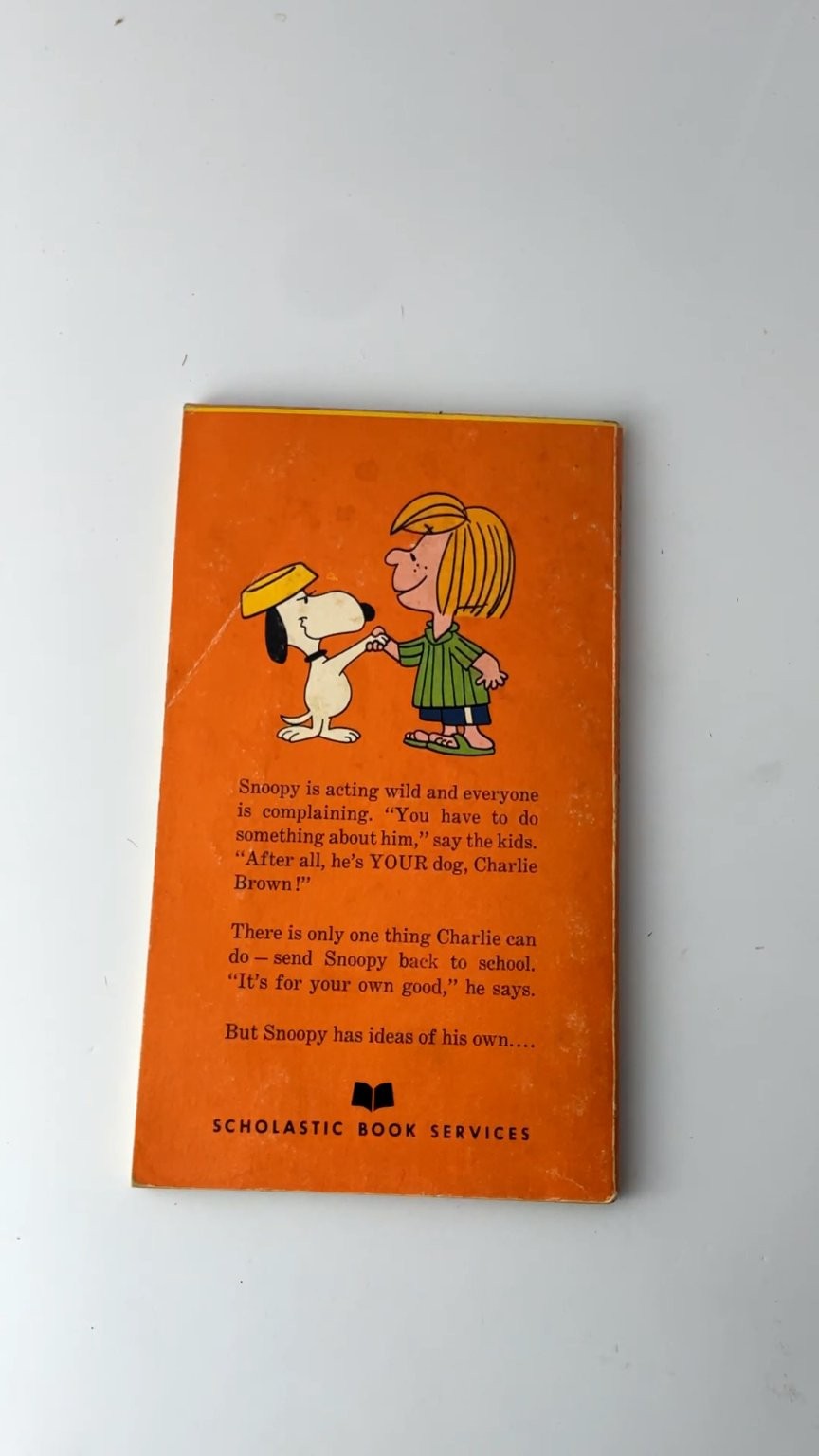 He's Your Dog, Charlie Brown! by Charles M. Schulz 1968 Illustrated