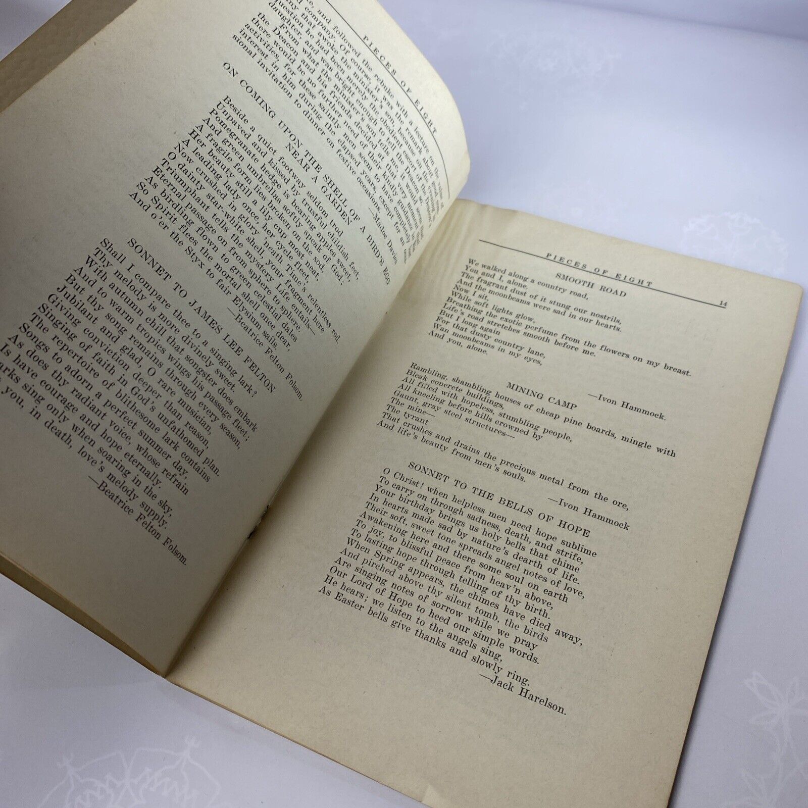 Pieces Of Eight Vintage Fraternity Arizona Teachers College Booklet Poetry