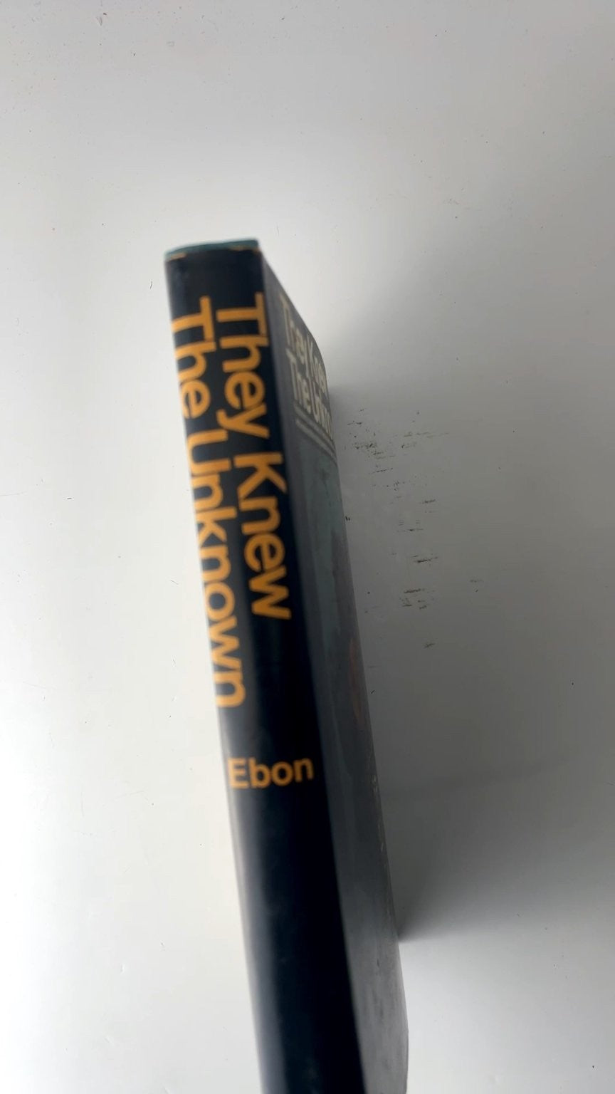 They Knew The Unknown Martin Ebon 1971 Book Club Edition Parapsychology