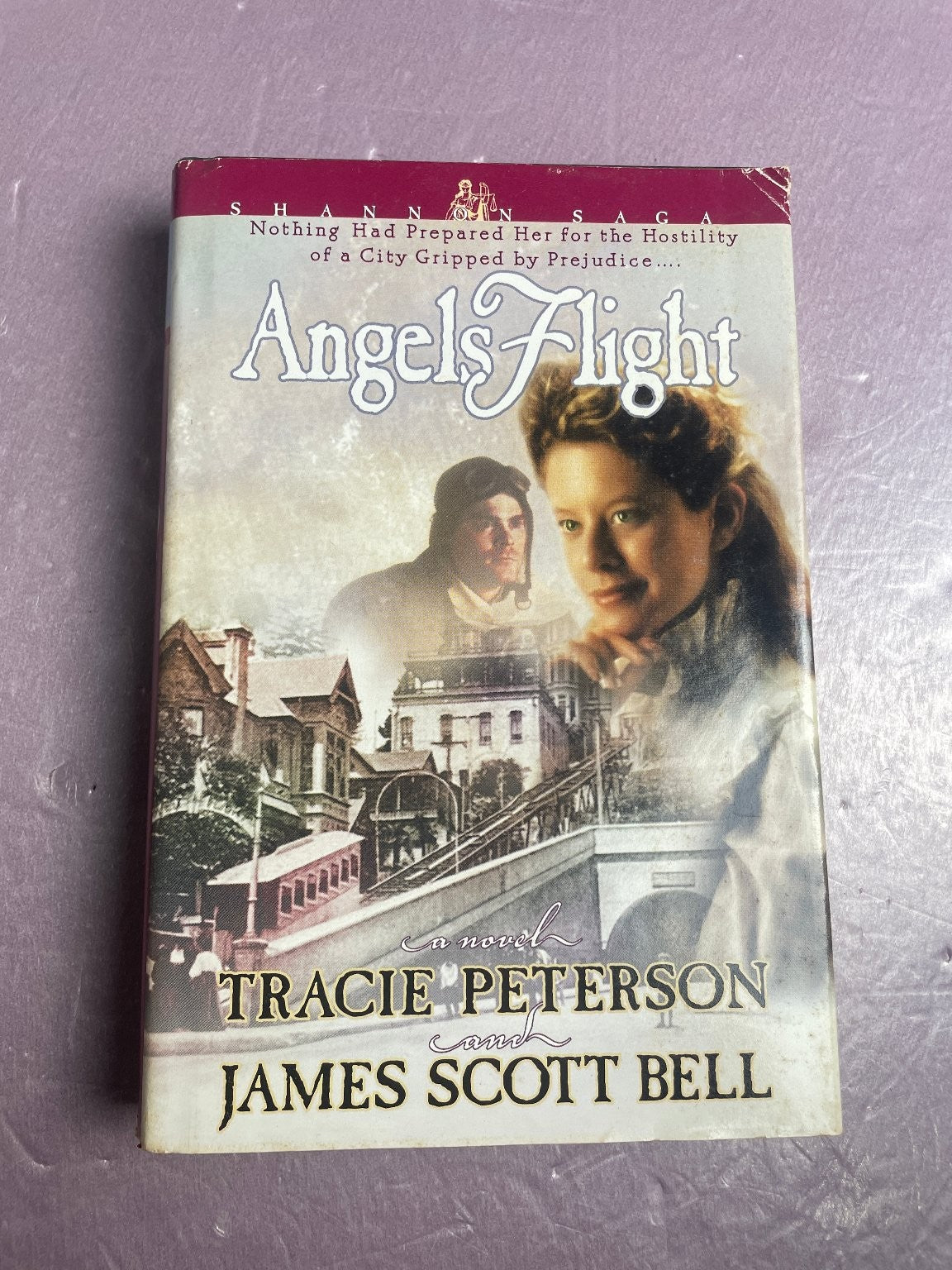 Angels Flight Tracie Peterson James Scott Bell 2001 Crossings Book Club Edition