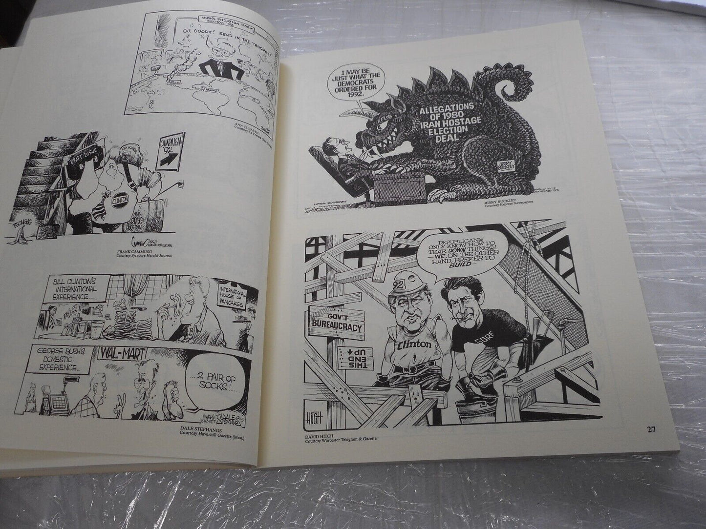 Best Editorial Cartoons of the Year 1993 Paperback Newspaper Cartoon best of