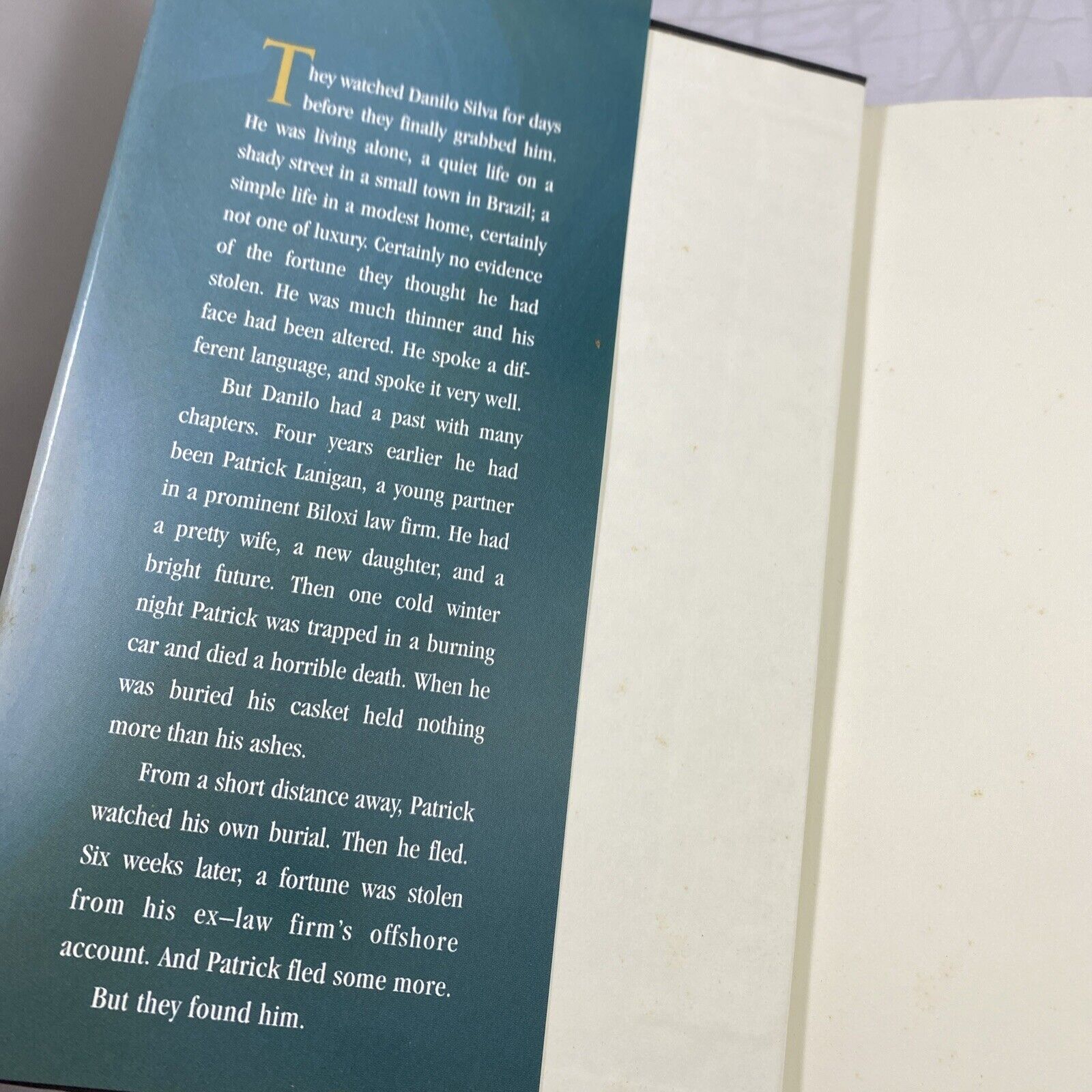 The Partner: A Novel by John Grisham HCDJ Doubleday Book Club Ed