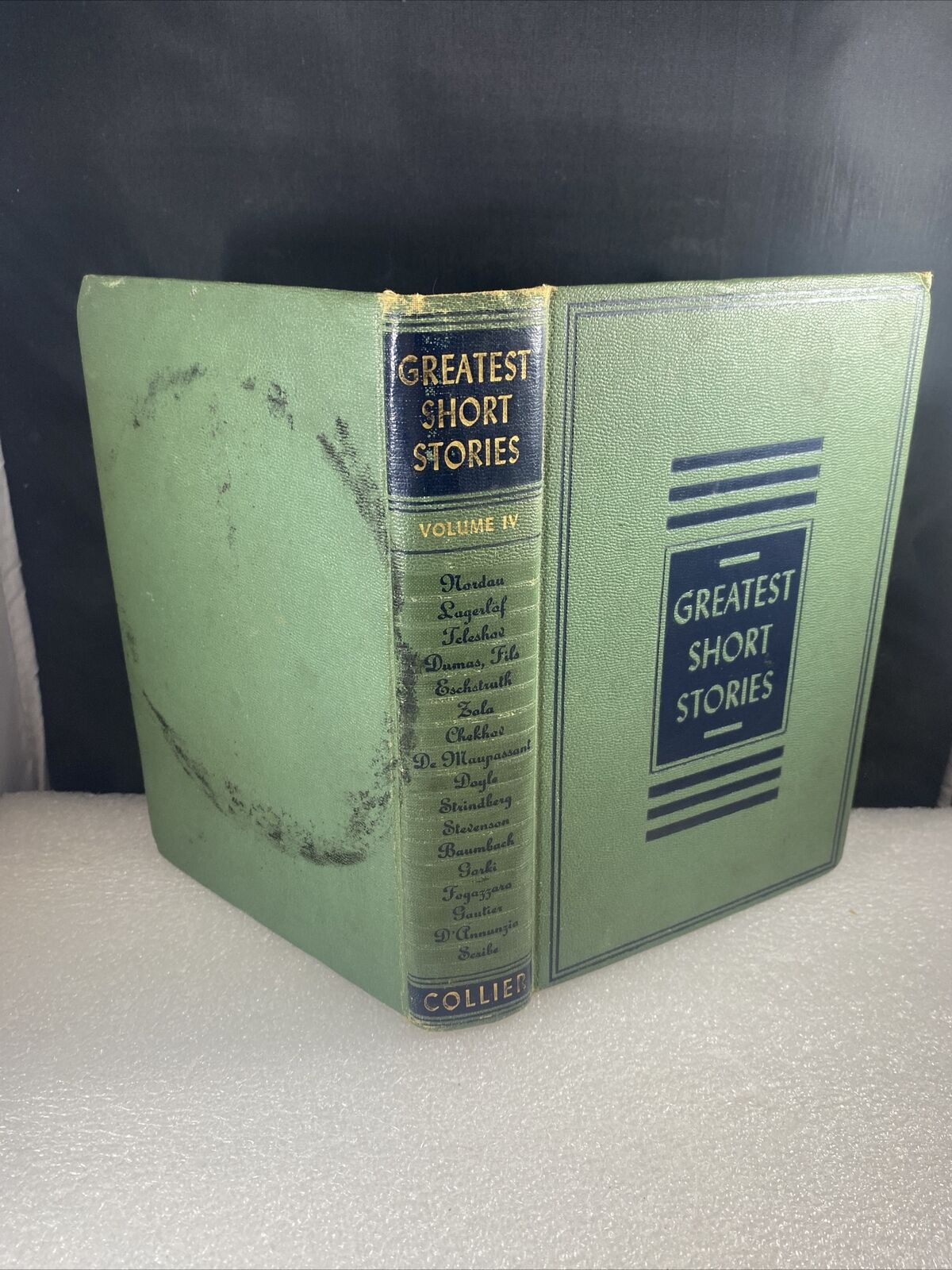 Greatest Short Stories Volume V 4 Collier Literature Vintage 40s