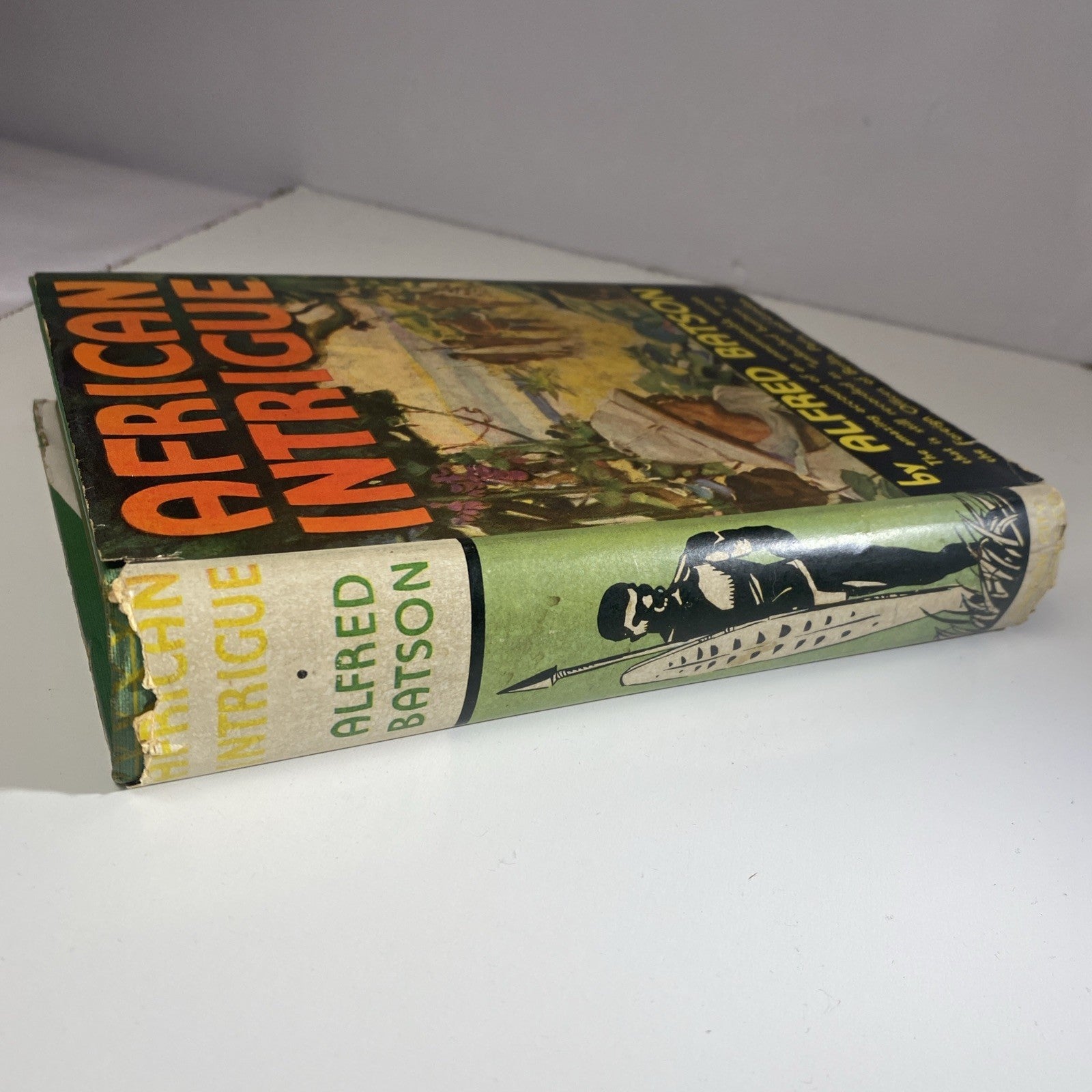 African Intrigue, Alfred Batson, HB, 1935, A True African Adventure, Around 1911