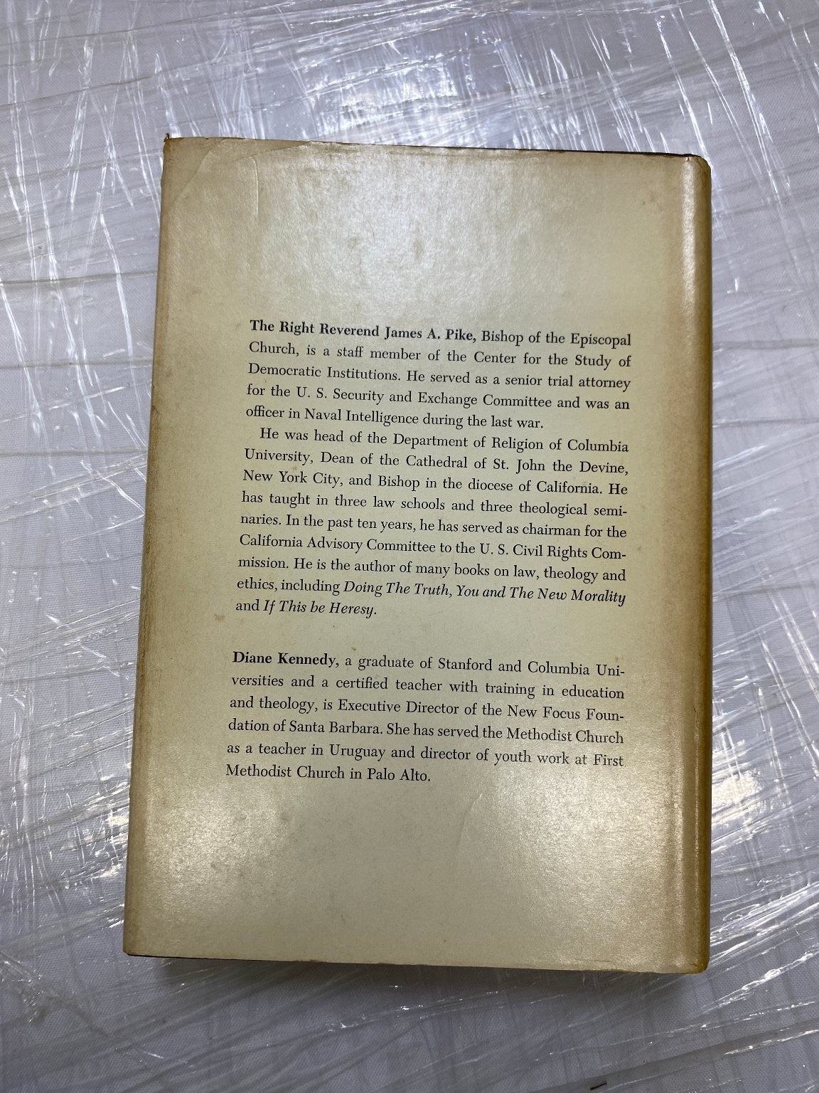 The Other Side James A. Pike 1968 First Edition Psychic Phenomena Doubleday