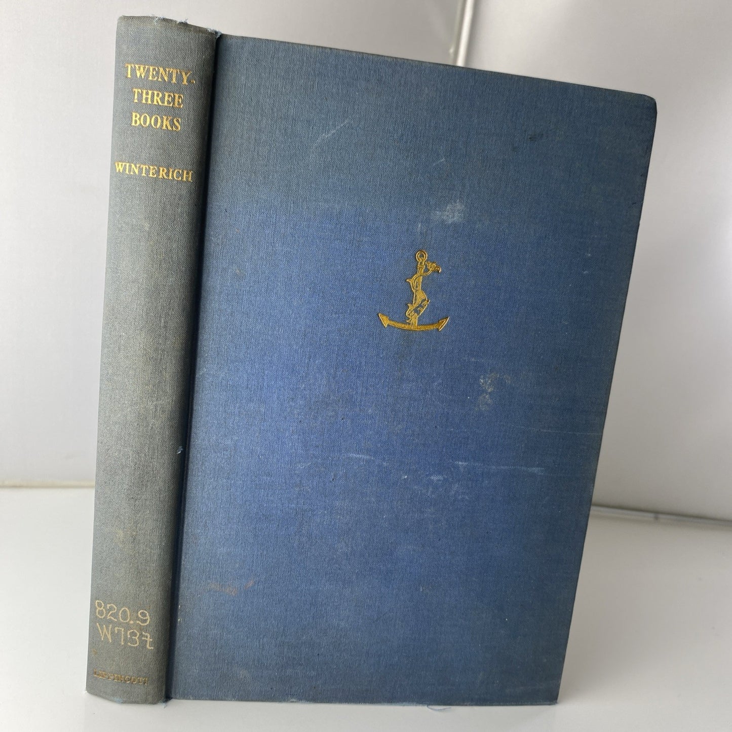 WINTERICH, JOHN TRACY (1891-1970) Twenty-Three Books and the Stories Behind Them
