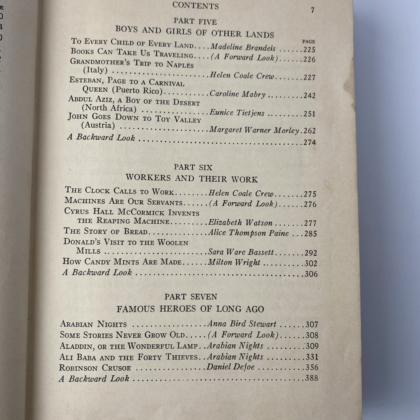 Elson-Gray Basic Readers Book Five by William Elson Schoolbook Skiing Hardcover