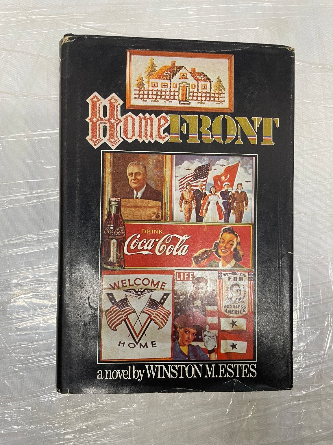 Homefront Winston M. Estes First Edition 1976 Novel WWII Historical Fiction