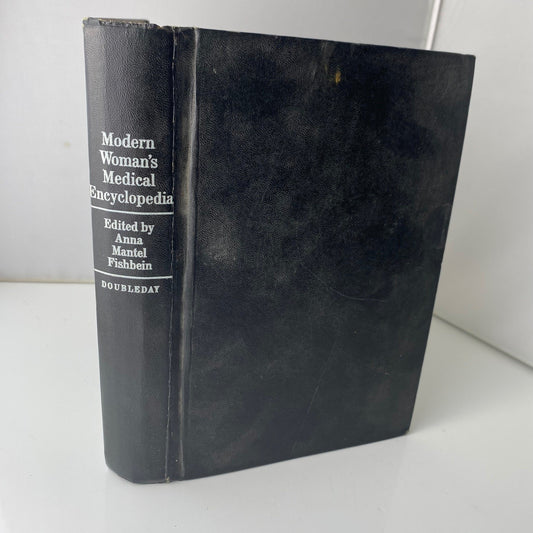 Modern Woman's Medical Encyclopedia Fishbein 1966 Illustrated Doubleday
