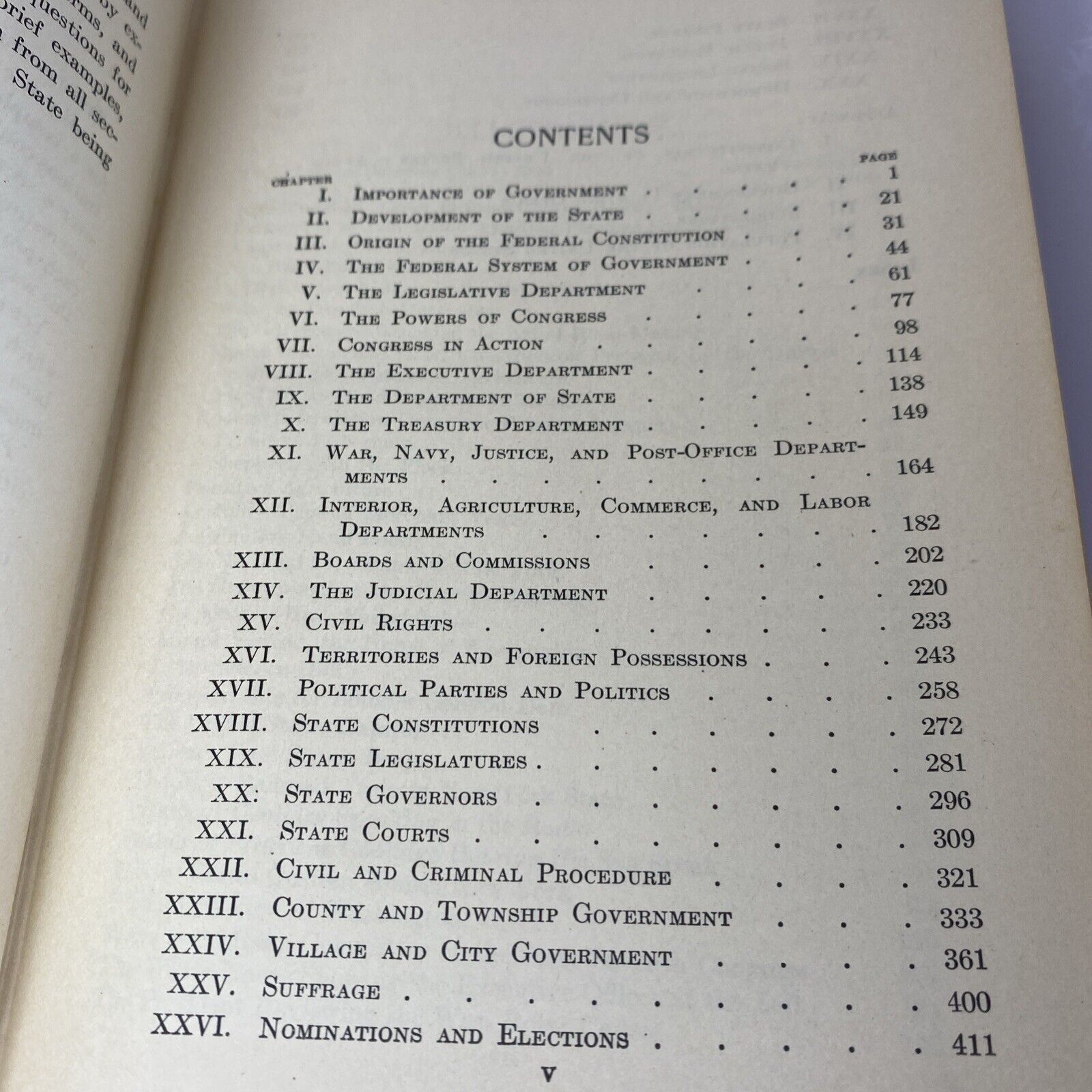 American Government, Revised Edition by Frank A. Magruder - 1926 HC Textbook