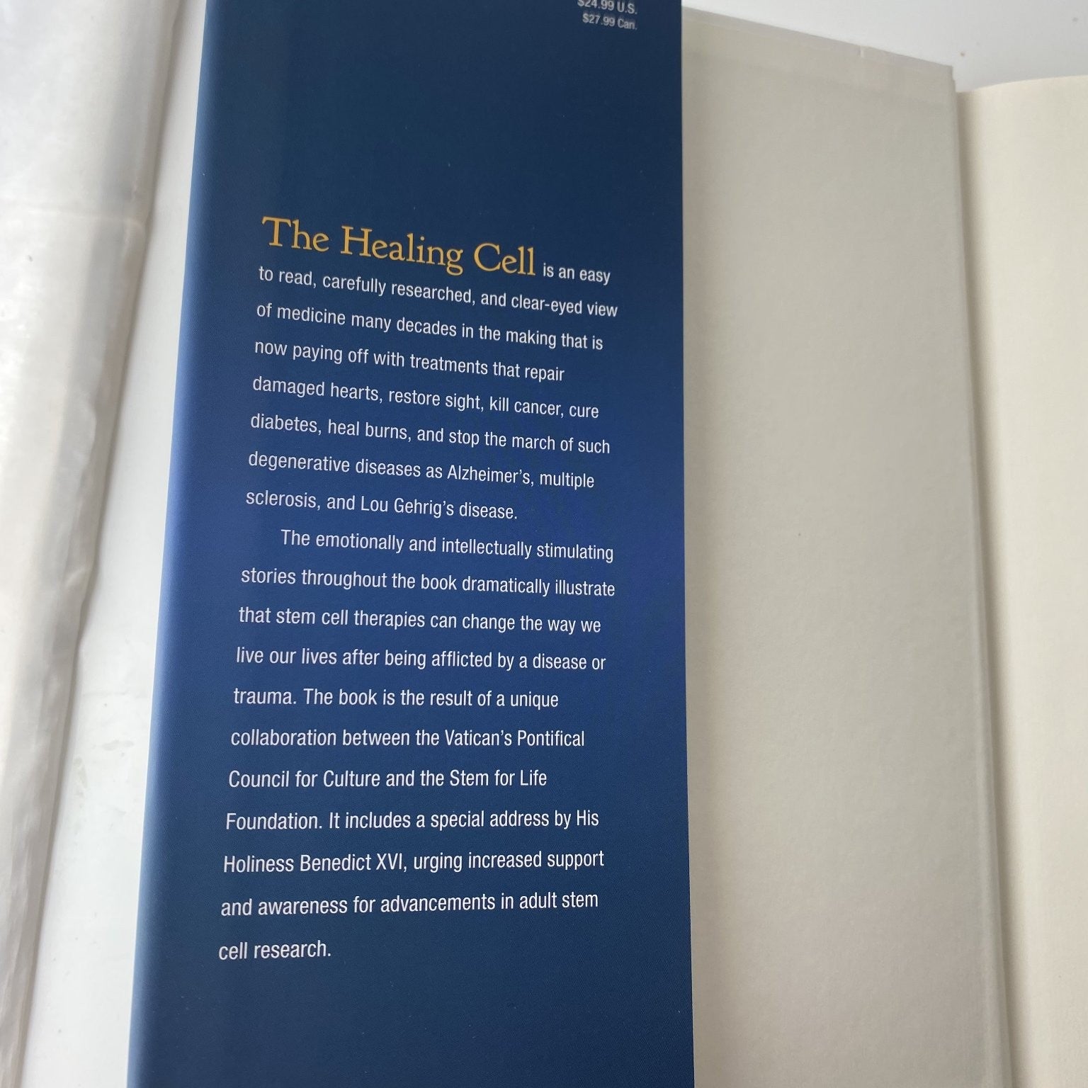 The Healing Cell Smith Trafny Gomez 2013 First Edition Stem Cell Science Center
