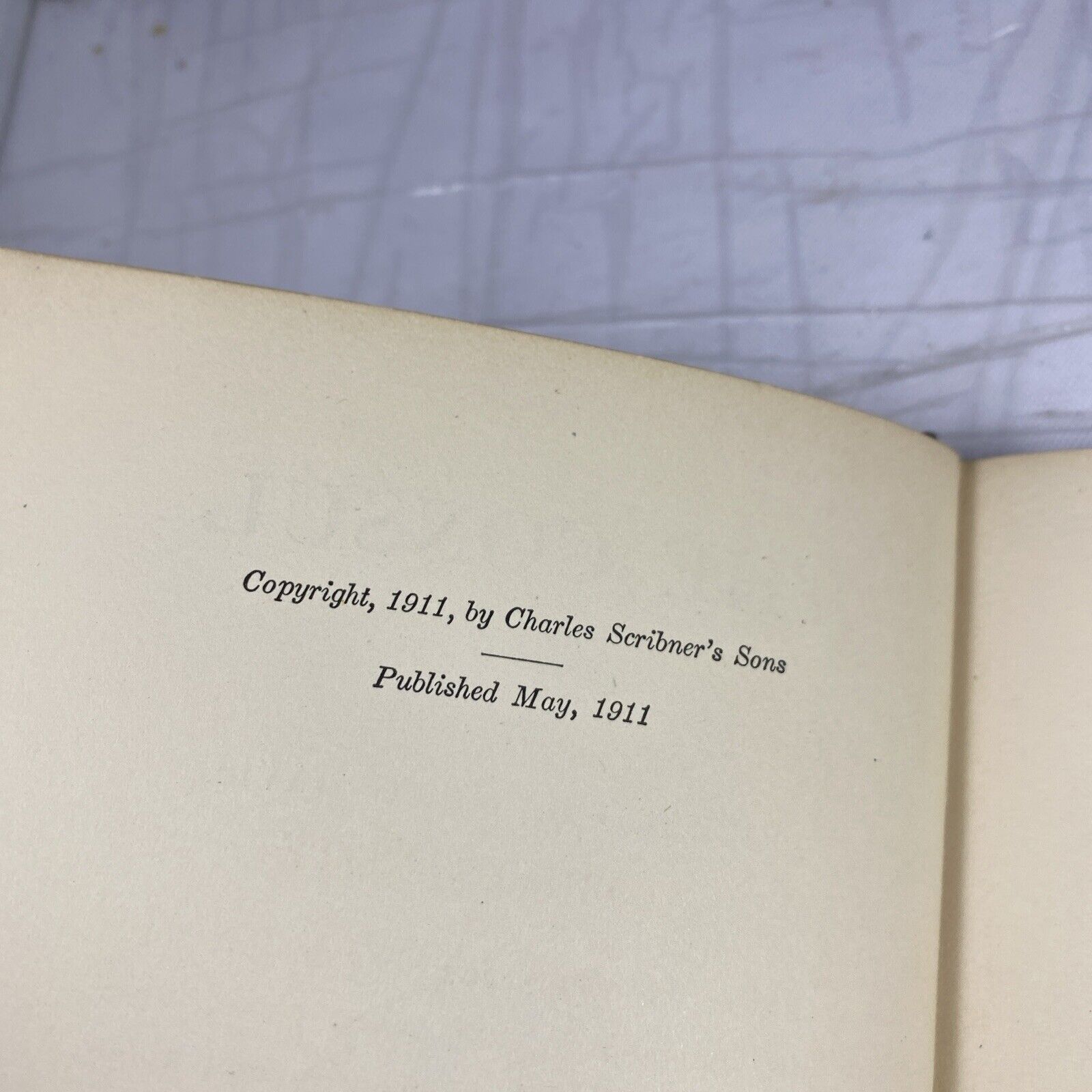 Richard Harding Davis THE CONSUL  1st Edition 1st Printing / Hardcover VTG HF