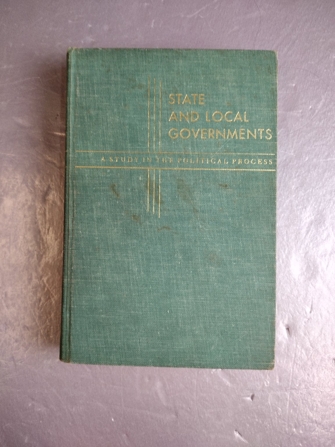 State & Local Governments Adrian 1960 Political Science McGraw-Hill