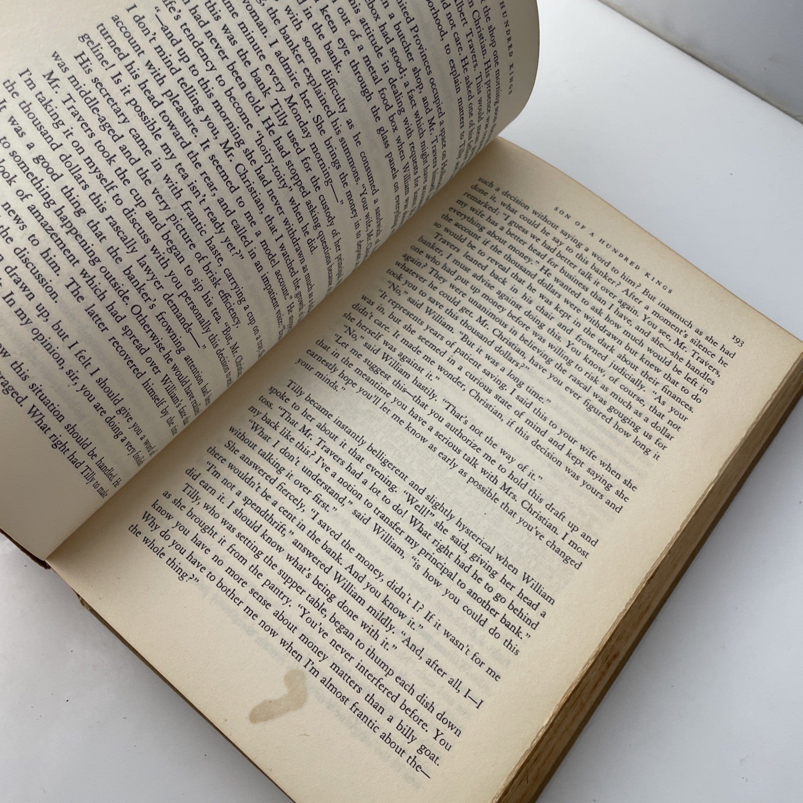 Son Of A Hundred Kings A Novel Of The Nineties By Thomas B Costain 1950 HC