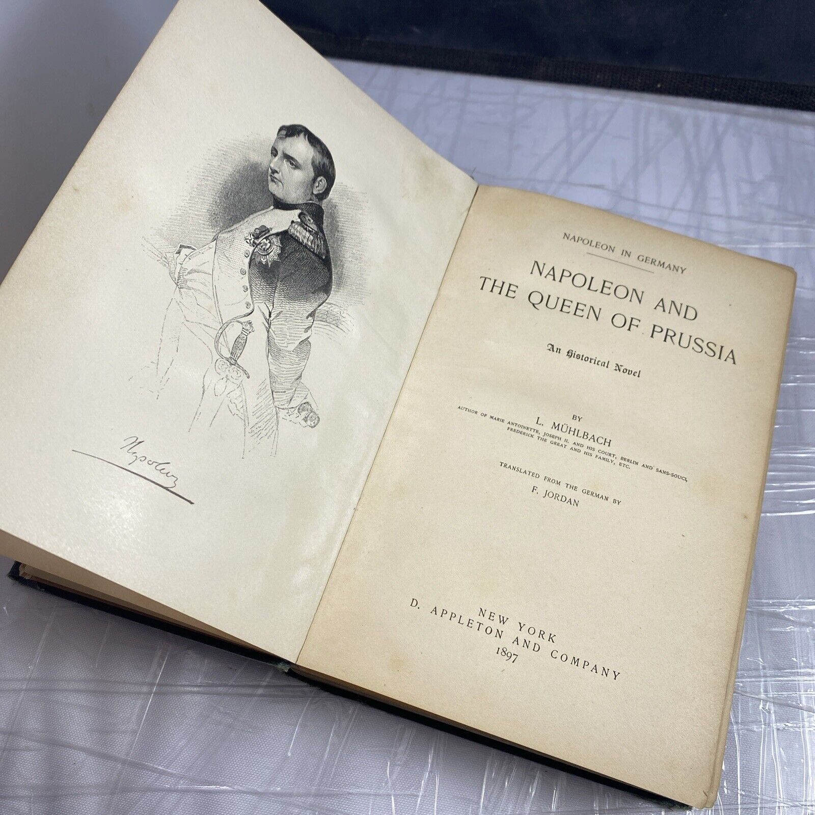 1898 Napoleon and the Queen of Prussia by L. Muhlbach Appletons