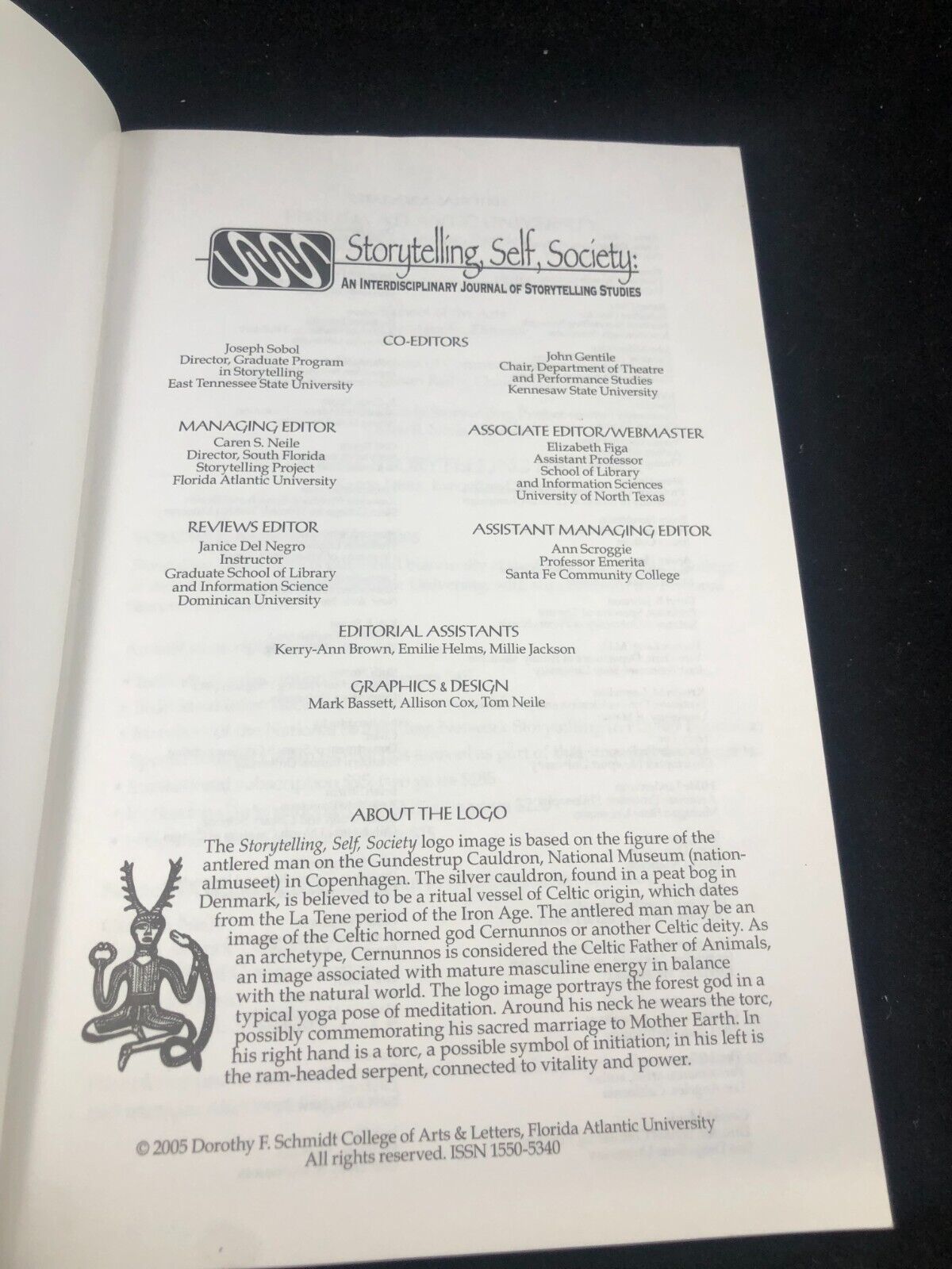 Storytelling, Self, Society An Interdisciplinary Journal of Storytelling vol2 n1