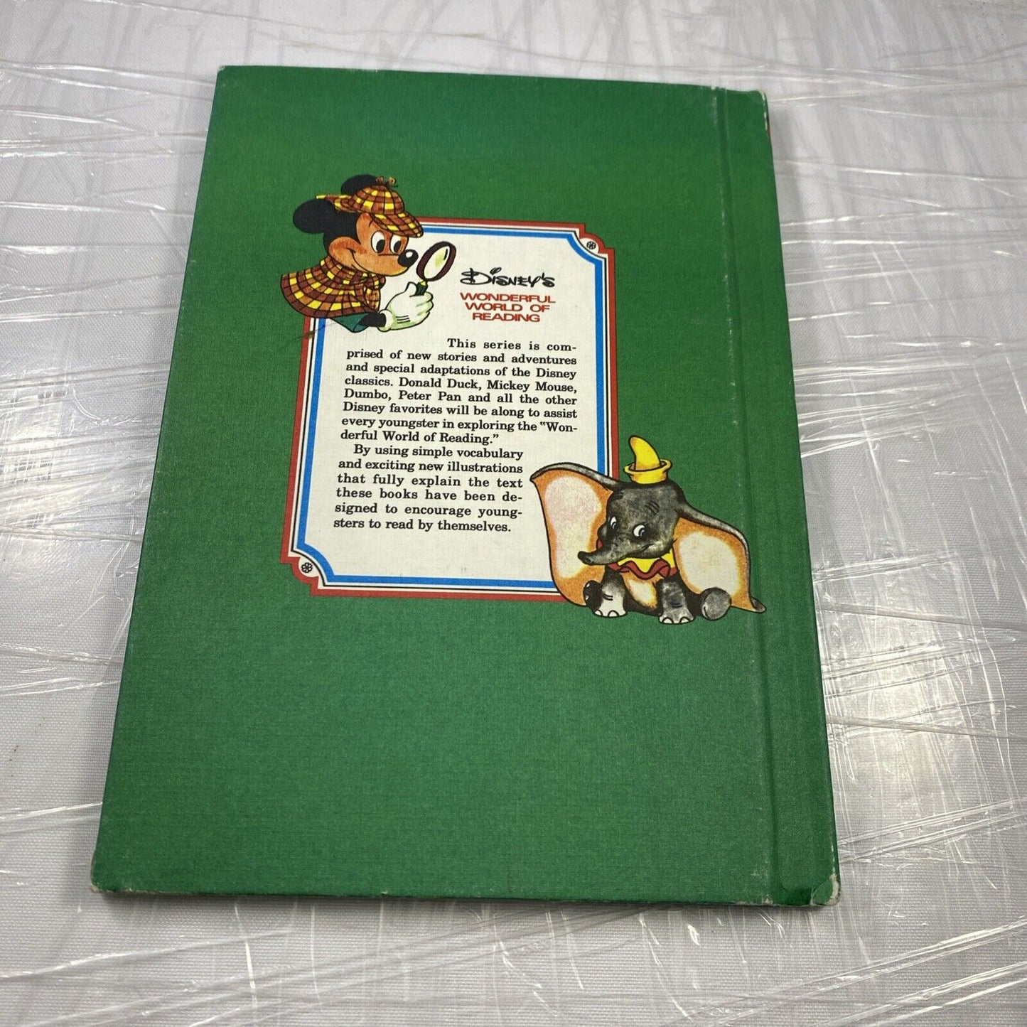 Vintage 1981 Walt Disney Wonderful World Of Reading Lady And The Tramp Book