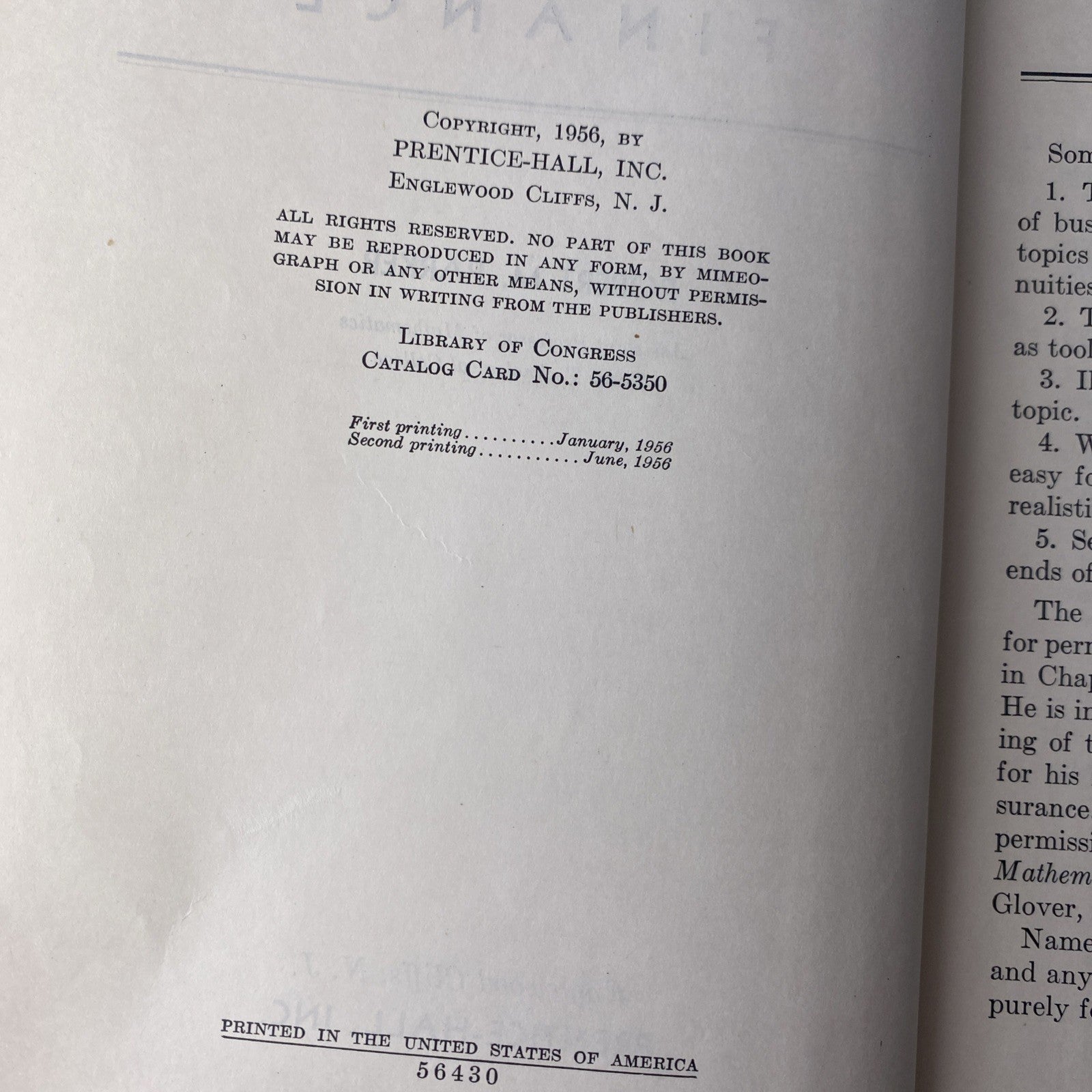 Mathematics Of Finance By Robert M Parker Second Edition 1956 Some Marks
