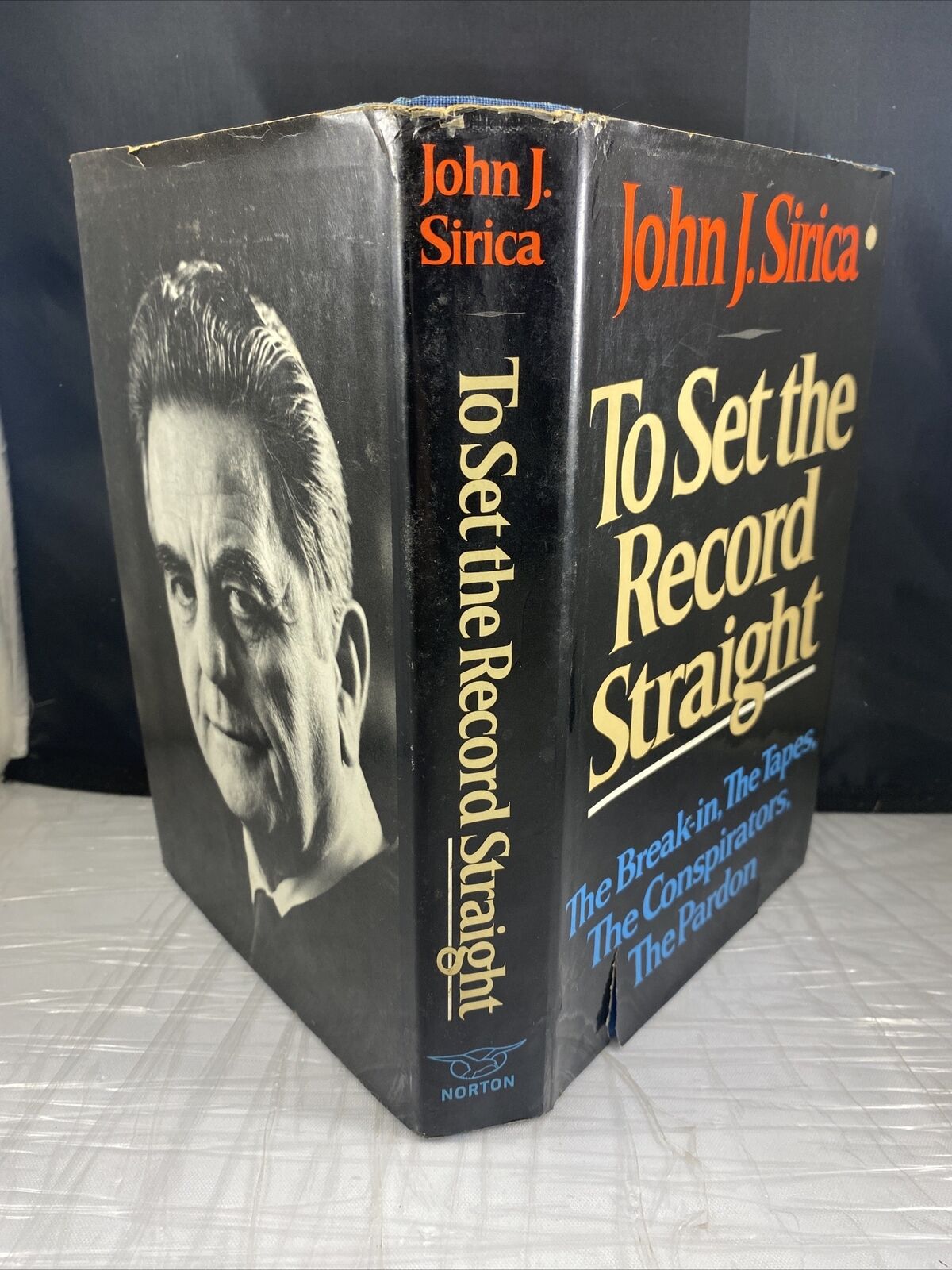 TO SET THE RECORD STRAIGHT: WATERGATE JOHN J. SIRICA 70s First Edition